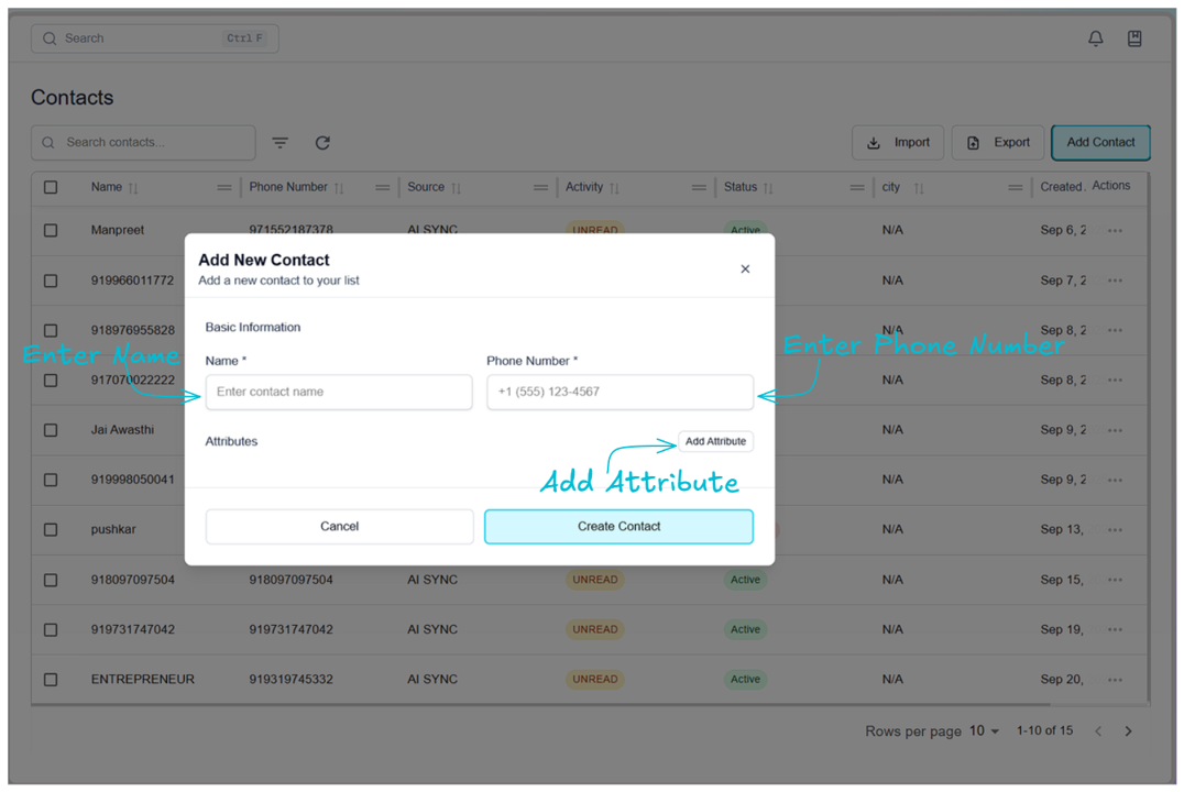 Contact Details Form