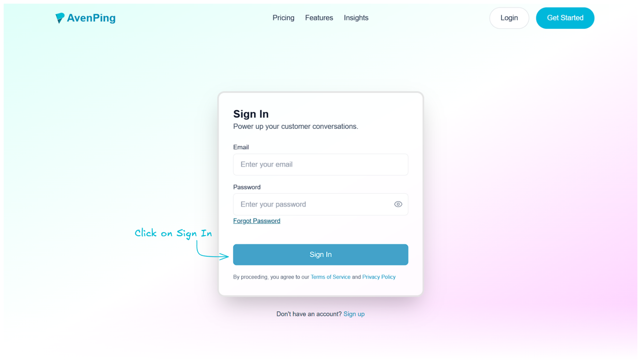 Step 4 - Click Login