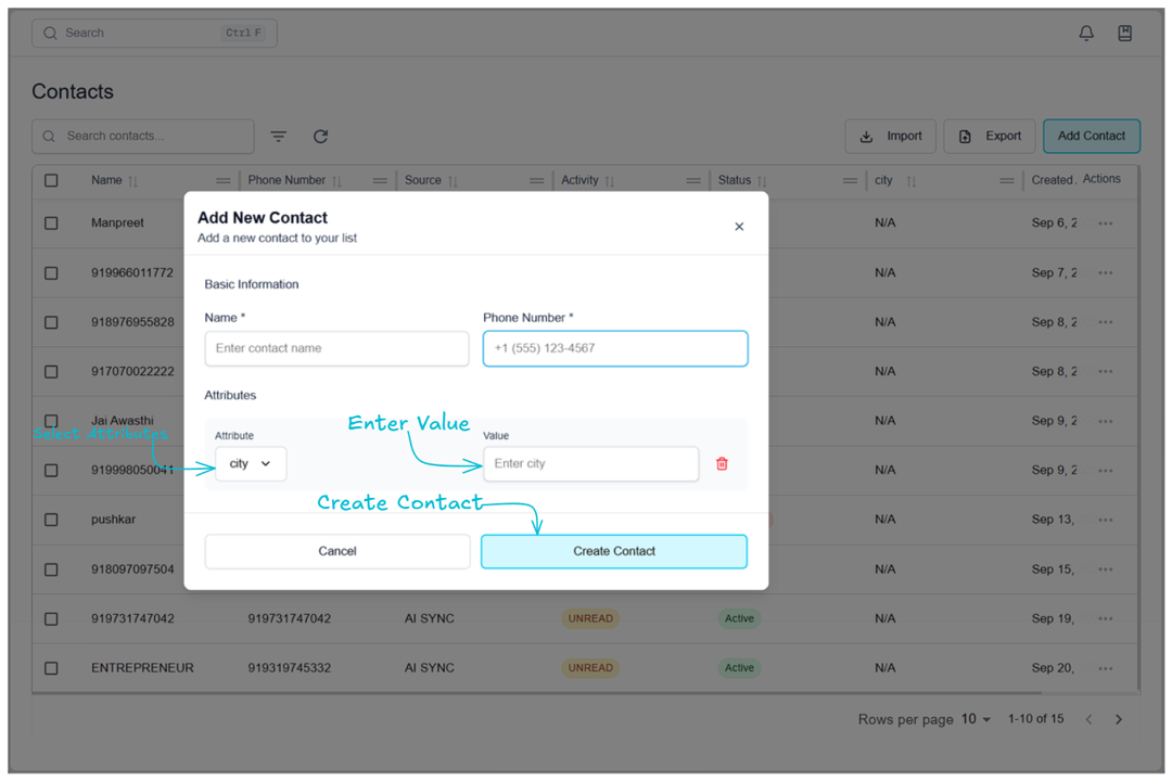 Assign Attributes