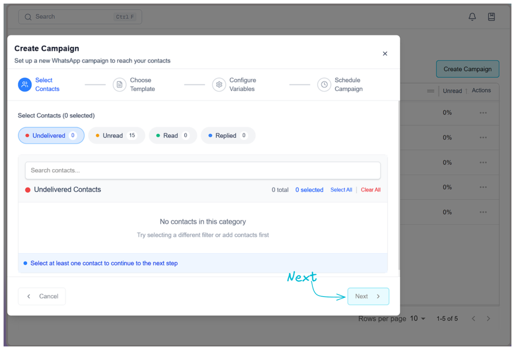 Select Contacts